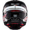 Alpinestars Alpinestars S-M5 Action 2 EC 22.06 Helmet Black White Bright Red Glossy - Thumbnail 4