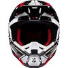 Alpinestars Alpinestars S-M5 Action 2 EC 22.06 Helmet Black White Bright Red Glossy - Thumbnail 5