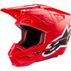 Alpinestars Alpinestars S-M5 Corp EC 22.06 Helmet Bright Red Glossy - Thumbnail 1