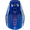 Alpinestars Alpinestars S-M5 Corp EC 22.06 Helmet Blue Glossy - Thumbnail 3