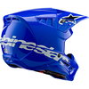 Alpinestars Alpinestars S-M5 Corp EC 22.06 Helmet Blue Glossy - Thumbnail 4