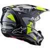 Alpinestars Alpinestars S-M5 Rover 2 EC 22.06 Helmet Dark Grey Yellow Fluo Glossy - Thumbnail 3