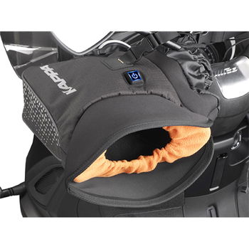 Kappa Heated Motorcycle Handlebar Muffs 60% Heat Light                                                                                                                                                                                                         