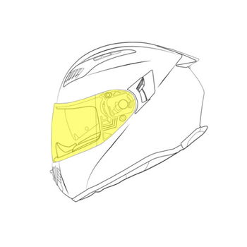 Givi 40.5 Clear Visor                                                                                                                                                                                                                                          