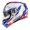 Givi Givi X27 Sector Helmet White Blue Red - Thumbnail 2