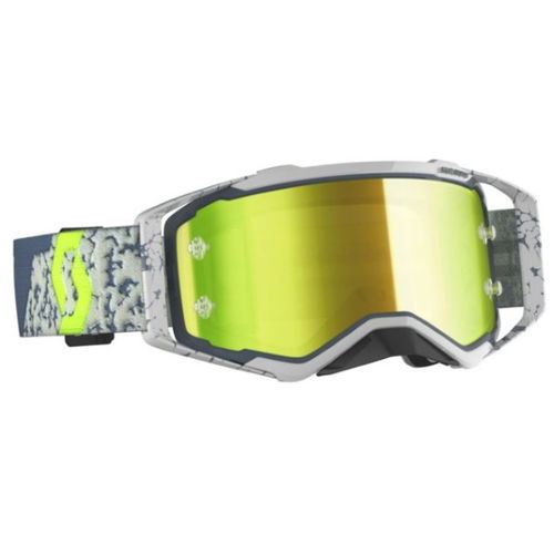 Scott Prospect Goggles Grey Dark Grey Yellow Chrome Grey Dark Grey Yellow Chrome