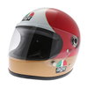 AGV X3000 AGO 01 Green White Red Full Face Motorcycle Helmet Front Left                                                                                                                                                                                        