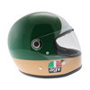 AGV X3000 AGO 01 Green White Red Full Face Motorcycle Helmet Right Side                                                                                                                                                                                        