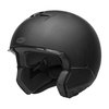 Bell Broozer Matt Black Full Face Motorcycle Helmet Without Chin Guard                                                                                                                                                                                         