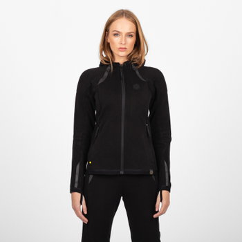 Knox Knox Shield Womens Hoodie Black