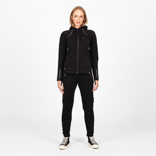 Knox Knox Shield Womens Hoodie Black