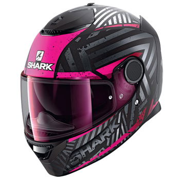 Shark Spartan Skwal Light Pink Iridium Visor                                                                                                                                                                                                                   