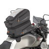 Kappa 20-40ltr Dark Grey Double Motorcycle Tankbag In Use                                                                                                                                                                                                      