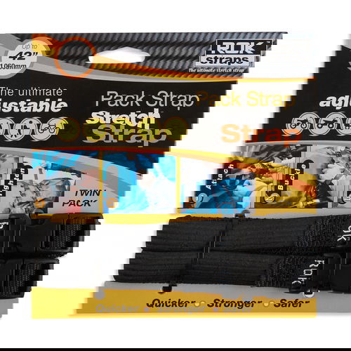 ROK Pack Adj Strap 2pk Black