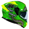 Frank Thomas Frank Thomas FT62 SV Arachno Helmet Green - Thumbnail 7