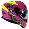 Frank Thomas Frank Thomas FT62 SV Arachno Helmet Purple - Thumbnail 6