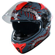 FT62 SV Arachno Helmet Grey Red