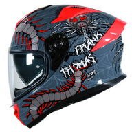 FT62 SV Arachno Helmet Grey Red