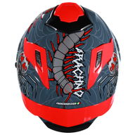 FT62 SV Arachno Helmet Grey Red