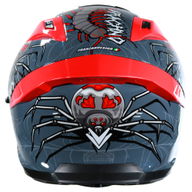 FT62 SV Arachno Helmet Grey Red