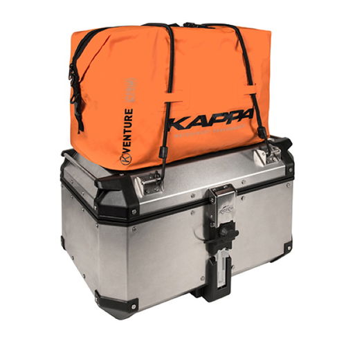 Kappa 54ltr Orange Waterproof Inner Bag and KVE58                                                                                                                                                                                                              