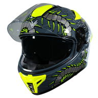 FT62 SV Arachno Helmet Grey Yellow