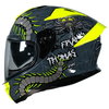 Frank Thomas Frank Thomas FT62 SV Arachno Helmet Grey Yellow - Thumbnail 4