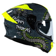 FT62 SV Arachno Helmet Grey Yellow