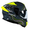 Frank Thomas Frank Thomas FT62 SV Arachno Helmet Grey Yellow - Thumbnail 5