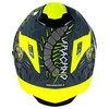 Frank Thomas Frank Thomas FT62 SV Arachno Helmet Grey Yellow - Thumbnail 7
