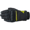 Dainese Avila D-Dry Black Fluo Yellow Motorcycle Gloves Back                                                                                                                                                                                                   