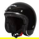 Open Face Classic Helmet Gloss Black