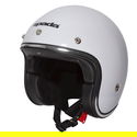 Open Face Classic Helmet Gloss White