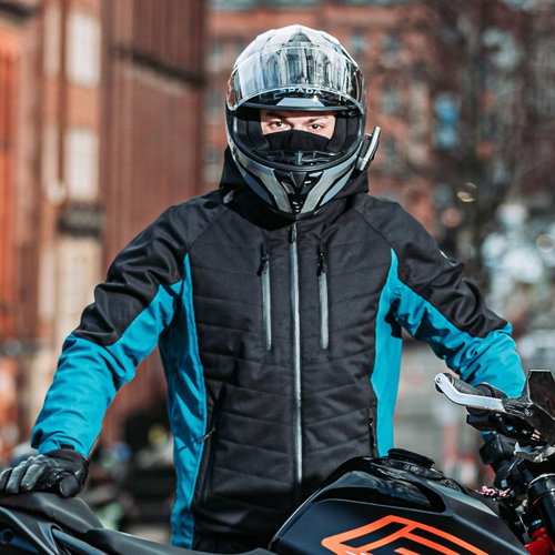 Spada Spada Tino Quilted CE Jacket Black Coral