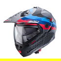 Tourmax X Helmet Sarabe Matt Gun Black Blue Red