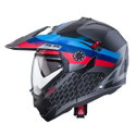 Tourmax X Helmet Sarabe Matt Gun Black Blue Red
