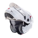 Tourmax X Helmet White Metal