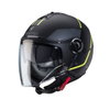 Caberg Caberg Riviera V4X Geo Helmet Black Yellow Anthracite - Thumbnail 1