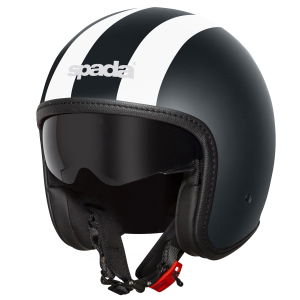 Spada Ace Viper Helmet Matt Black White