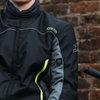 Spada Spada Pace CE Waterproof Jacket Grey Black Flou - Thumbnail 3