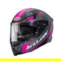Avalon X Optic Helmet Matt Grey Fuschia