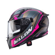 Avalon X Optic Helmet Matt Grey Fuchsia