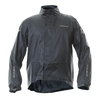 Dainese Rain Anthracite Waterproof Over Jacket Front                                                                                                                                                                                                           