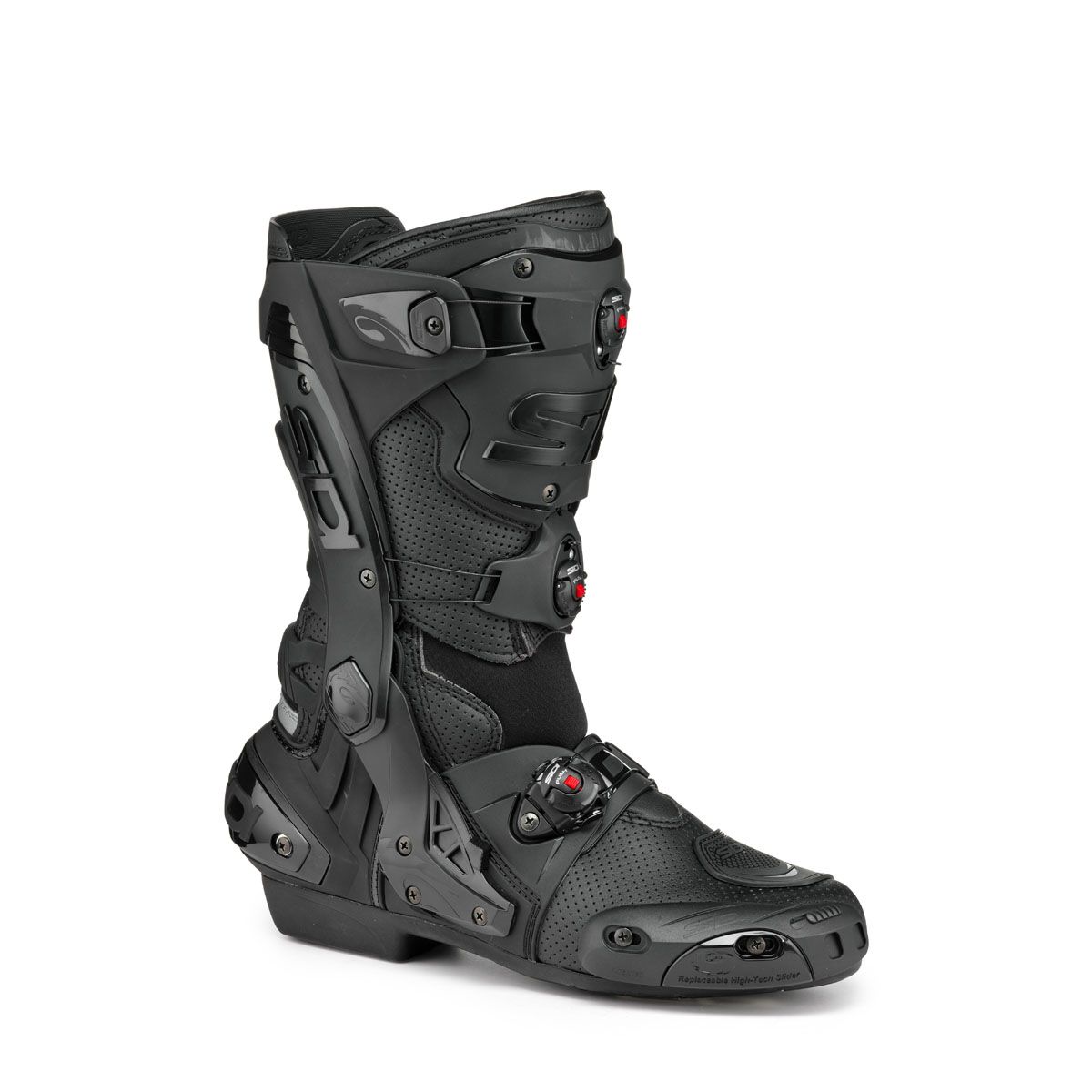 Sidi Rex Air CE Boots - Black/Black - FREE Delivery | J&S Accessories