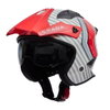 Spada Spada Rock 6 Stasis Helmet Grey Red - Thumbnail 1