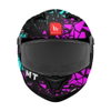 MT MT Braker Crash SV Helmet B8 Matt Black Purple Blue - Thumbnail 2