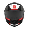 MT MT Braker SV Chento Helmet B5 Matt Black Red - Thumbnail 3