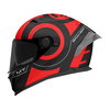 MT MT Braker SV Inox Helmet A5 Matt Black Red - Thumbnail 1