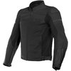 Dainese Agile Matt Black Motorcycle Jacket Front                                                                                                                                                                                                               