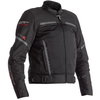 RST Ventilator-X CE Black Textile Motorcycle Jacket Front                                                                                                                                                                                                      